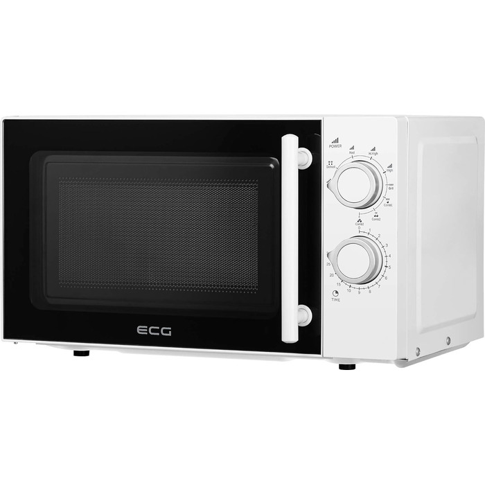 Мікрохвильова піч ECG MTM 2073 GWE, 20 л, біла