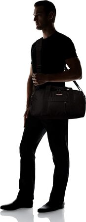 Дорожня сумка Eastpak COMPACT+ 24 л, чорна, 23x44x21 см