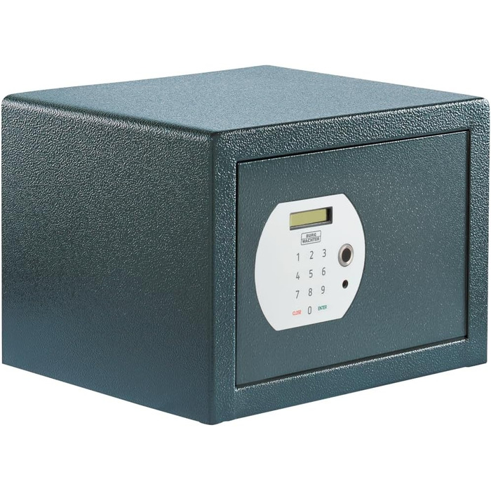 Сейф для меблів BURG-WÄCHTER Pure-Safe PS 120 E FP, електронний кодовий замок та відбиток пальця, 20,6 л, антрацит, з полицею, настінне та підлогове кріплення