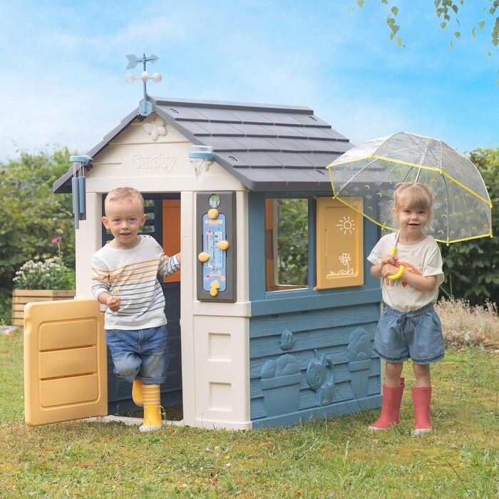 Дитячий будиночок Smoby Life 4 Сезони 103x122x143 см - для ігор та навчання про погоду та пори року, від 2 років