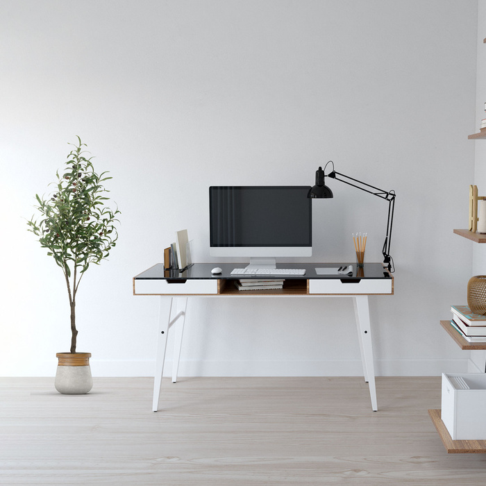Штучна рослина / штучне дерево OLIVE пластик зелений 120 см hjh OFFICE