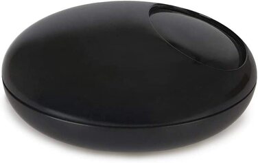 Преміум попільничка Balvi Pebble з кришкою, чорна