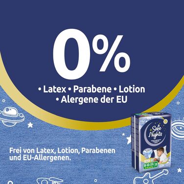 Нічні підгузки Babylino Safe Nights для хлопчиків 8-13 років (30-48 кг), 84 шт