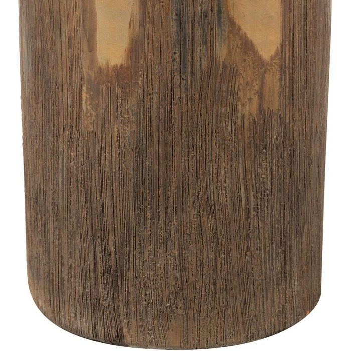 Підставка для парасольок Adda Home, керамічна, темно-коричнева/бежева, 23x23x50 см