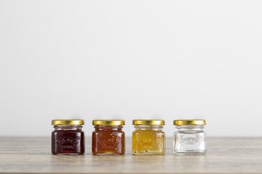 Набір баночок Kilner 4 шт 55 мл прозорі з кришкам