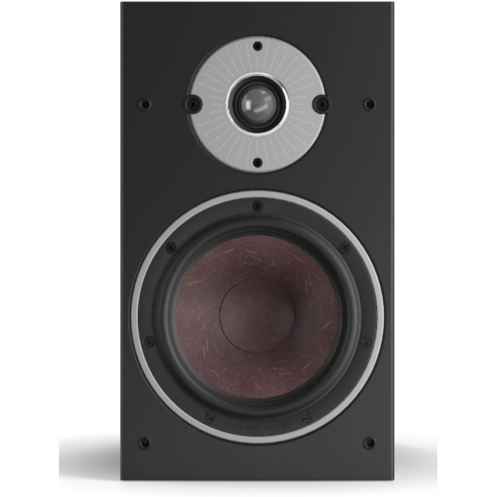 DALI Oberon 3 – Поличкові акустичні системи (Dark Walnut) з дерев'яним басовиком та шовковим твітером