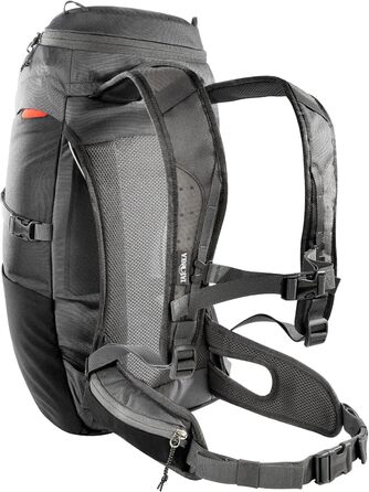 Рюкзак для походів Tatonka Hike Pack 22 л з вентиляцією спини та дощовиком, легкий і зручний туристичний рюкзак, сірий/чорний