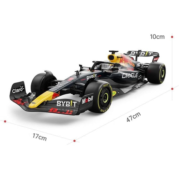 Модель Ferrari F1 F1-75 RC 1:18 (Шарль Леклер/Карлос Сайнс, 2022) - Радіокерований Формула 1