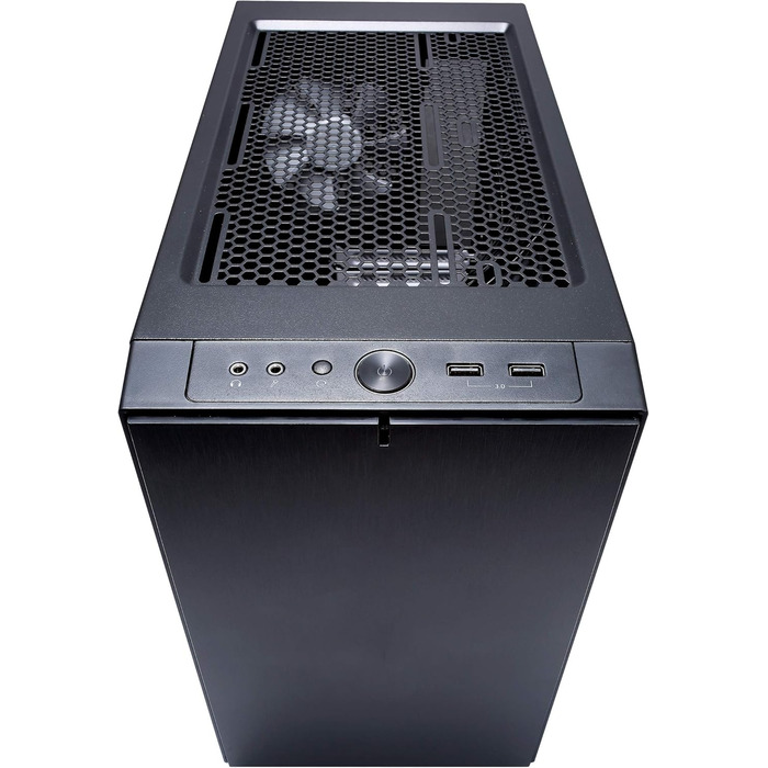 Корпус Fractal Design Define Nano S Black Window для ігрового ПК, міні-тауер з боковим вікном, чорний