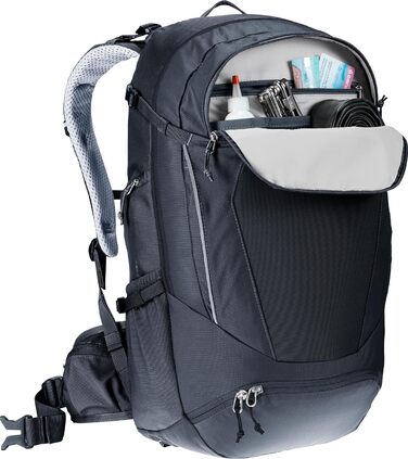 Чоловічий велосипедний рюкзак Deuter Trans Alpine 30 л, чорний