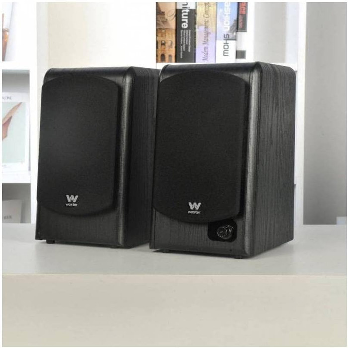 Акустична система Woxter Dynamic Line DL-610: 150W, Bluetooth, дерево, сабвуфер, динаміки, RCA, 3.5mm, регулювання басів, висот, гучності, чорний колір
