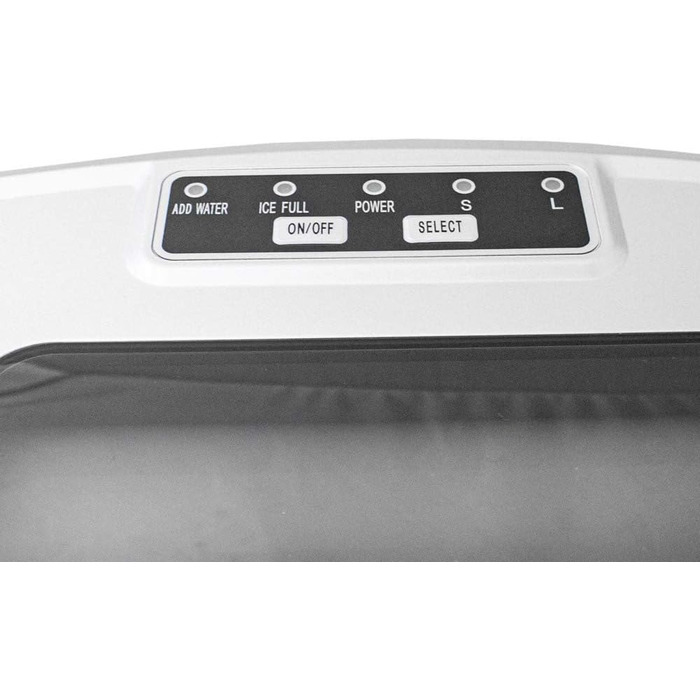 Льодогенератор нержавіюча сталь Ice Maker для дому червоний