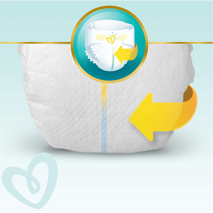 Підгузки Pampers Premium Protection New Baby для новонароджених, розмір 1, 72 шт