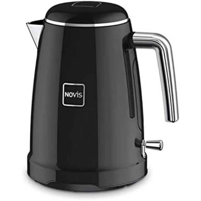 Електрочайник Novis K1, чорний, 1 л, преміум-якість