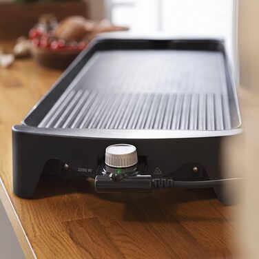 Електричний гриль Cecotec Tasty&Grill 2000 InoxStone, 2000 Вт, антипригарна поверхня з ефектом каменю та сталевим корпусом