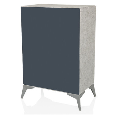 Комод SKUFFY 64x35x90см 4 шухляди сірий hjh LIVING