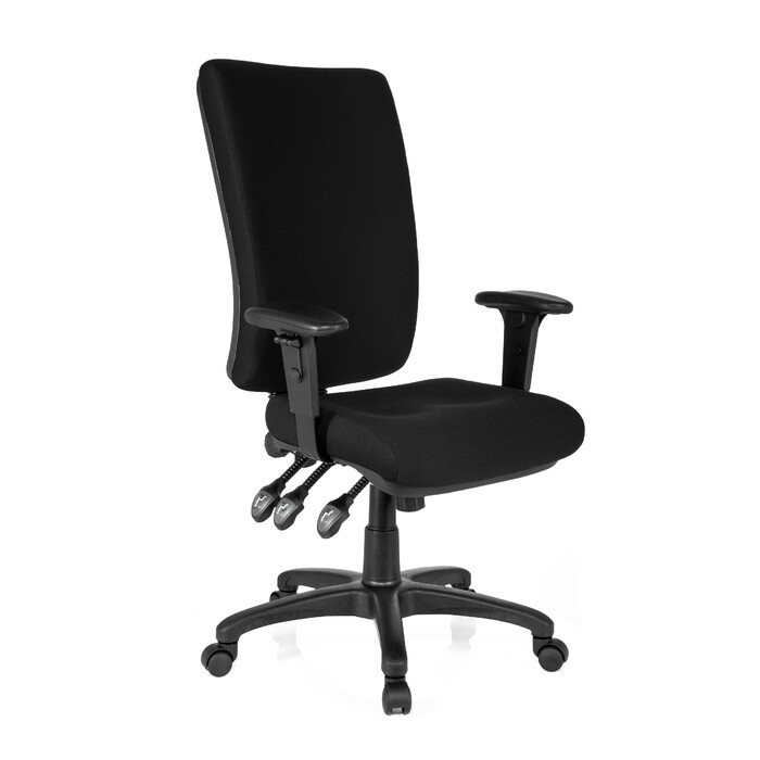 Офісне крісло / крісло керівника ZENIT HIGH black hjh OFFICE