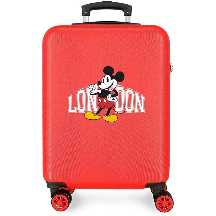 Дитяча валіза Disney Mickey & Minnie, червона, універсальна