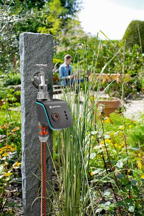 Gardena smart Water Control 19031-20: Розумний таймер поливу з додатком, захистом від заморозків для крапельного та дощувального поливу