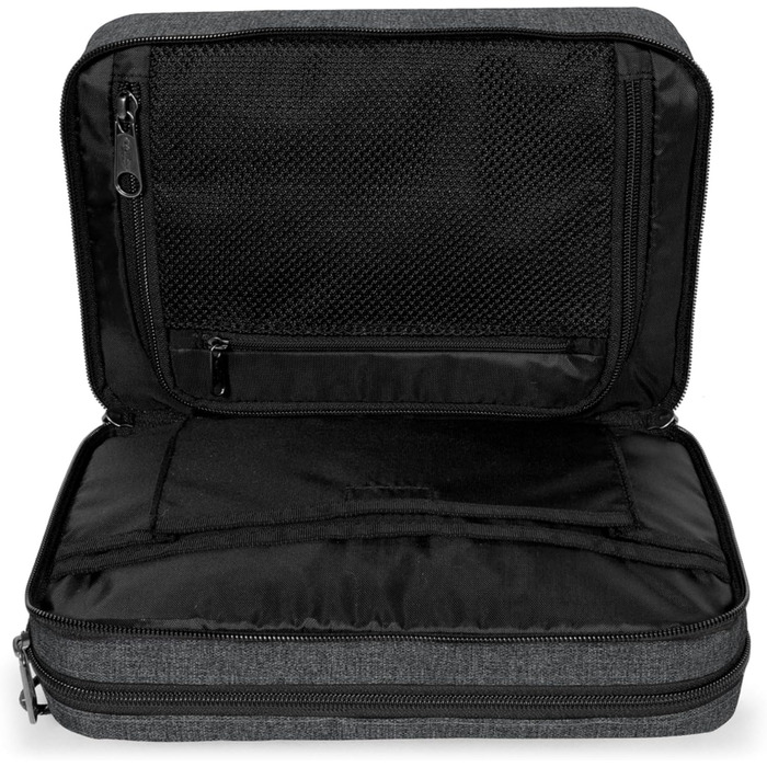 Валіза EASTPAK TRANVERZ L 166 см 162 л чорний денім + косметичка MAVIS 63 см 59 л чорний денім