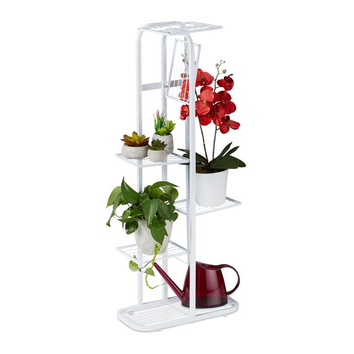 Сходинка для квітів Relaxdays з металу, 6 ярусів