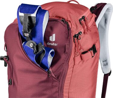 Жіночий рюкзак для гірськолижних турів Deuter Freerider Pro 32+ SL, 32+ л, бордовий