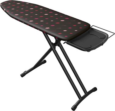 Праска Laurastar Comfortboard Lips 38×120 см, бавовна, універсальна дошка для прасування, регульована висота, підставка для парогенератора, зручне зберігання