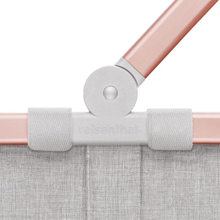 Складана сумка-кошик для покупок reisenthel carrybag twist Sky Rose — водонепроникна та містка