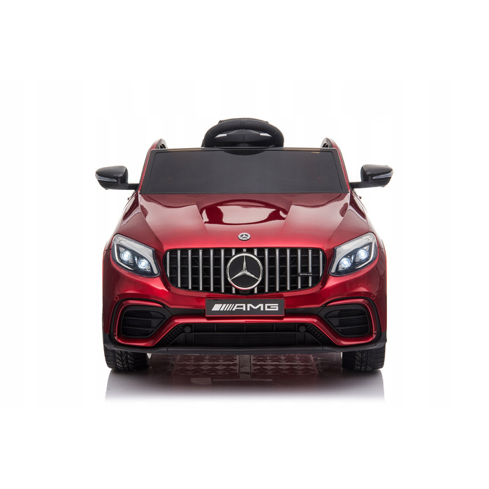 Дитячий електромобіль Mercedes GLC 63S (4x4, 180 Вт) — бордовий, глянцевий лак