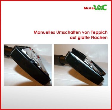 Насадка для пилососа MisterVac, ручна, сумісна з Hitachi CV 300, змінна насадка для підлоги