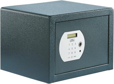 Сейф для меблів BURG-WÄCHTER Pure-Safe PS 120 E FP, електронний кодовий замок та відбиток пальця, 20,6 л, антрацит, з полицею, настінне та підлогове кріплення