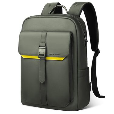Бізнес-рюкзак для ноутбука 15.6 дюймів hk Business Rucksack, тонкий міський рюкзак для чоловіків та жінок (Зелений)