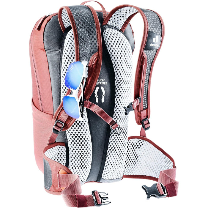 Велосипедний рюкзак deuter Race X 12 л, червоно-помаранчевий