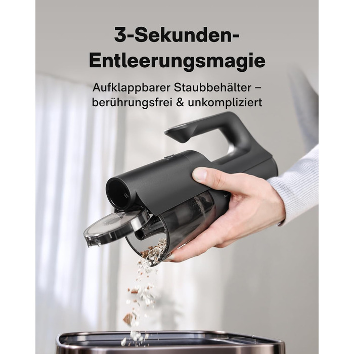 HOTO BlowVac™ портативний акумуляторний пилосос 23000Pa: для авто, дому, килимів, від шерсті тварин з функцією видування