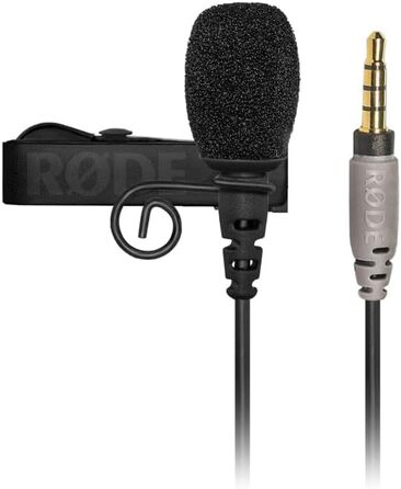 Мікрофон-петличка RØDE SmartLav+ для смартфонів, TRRS, чорний – для відеозйомки, подкастів, мовлення, студії та польових записів