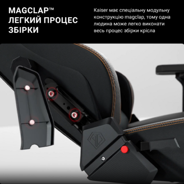 Крісло ігрове Anda Seat Kaiser 3 Maroon Size XL
