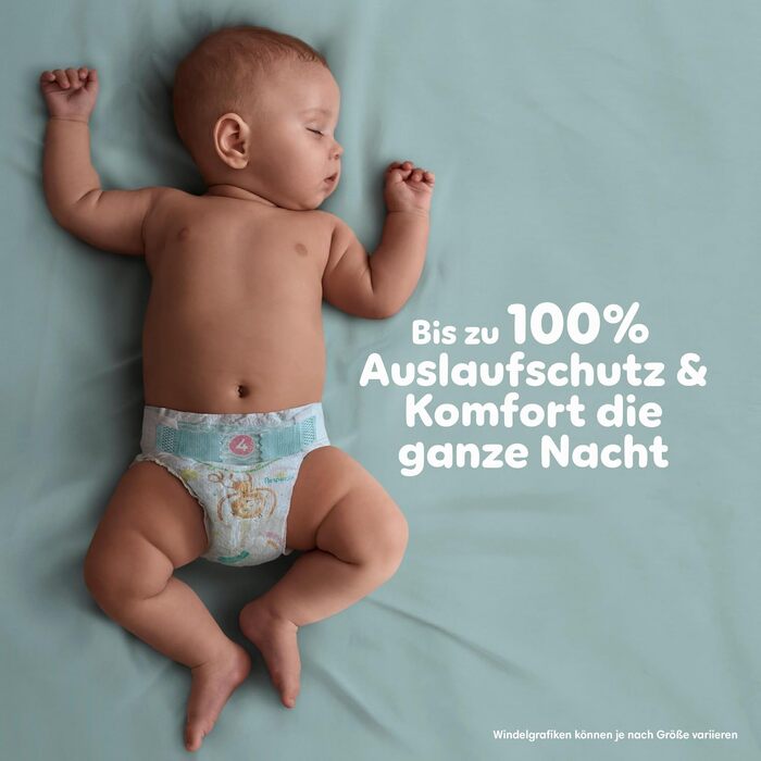 Підгузки Pampers Baby-Dry розмір 4 (9-14 кг), на липучках, 204 шт, велика упаковка