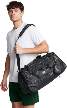 Спортивна сумка Under Armour UA Undeniable 5.0 Holdall чорна, розмір S