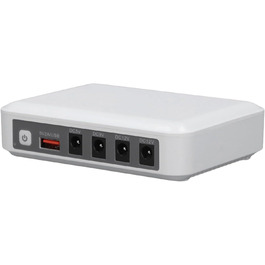 Mini UPS 6000mAh: Безперебійне живлення для роутера, модему, камери (EU-штекер)