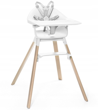 Дитячий стілець для годування Stokke Clikk, білий