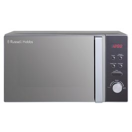 Компактна мікрохвильова піч Russell Hobbs RHM2076S, 800 Вт, 20 л, срібляста