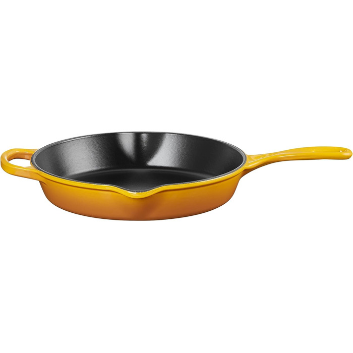 Le Creuset Signature висока сковорода-каструля з чавуну, 26 см, 2 л, для всіх плит і духовок, колір Nectar