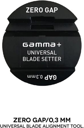 Професійна машинка-триммер для стрижки волосся GAMMA+ Cyborg для чоловіків, безщітковий мотор, автономність 180 хв, два регулювання лез до нуля, металевий корпус