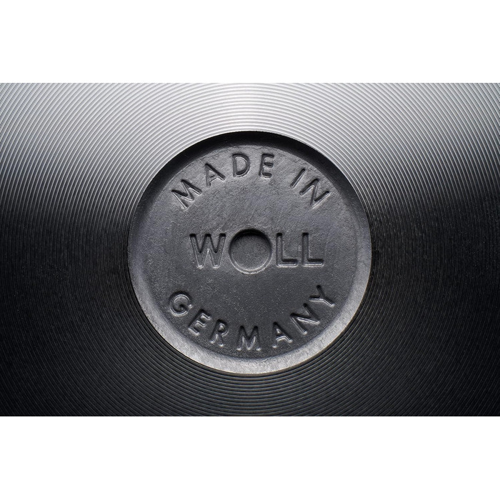 Сковорода-гриль Woll Diamond Lite 28x28 см з антипригарним покриттям, квадратна, з рифленим дном, знімна ручка, для газових, електричних, склокерамічних та галогенових плит, не для індукції