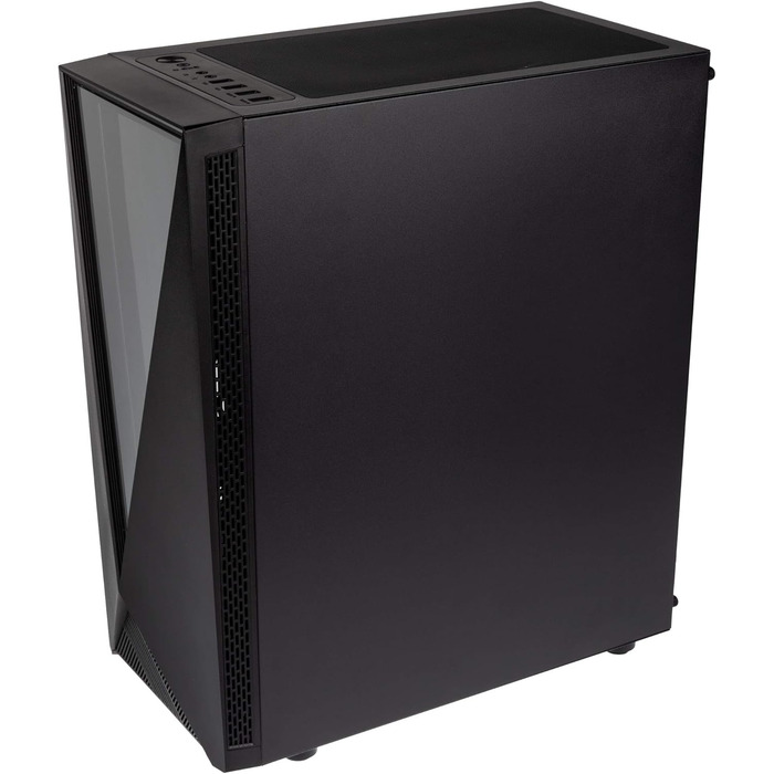 Корпус для ПК KOLINK Void RGB Midi Tower з гартованим склом, ігровий комп'ютерний корпус з підсвічуванням, вентилятор у комплекті