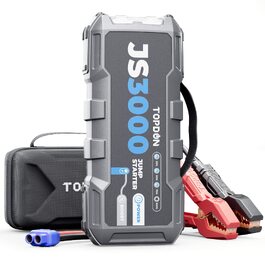 Бустерний пускач TOPDON JS3000-A для автомобіля, 12V 3000A, Powerbank 24000mAh