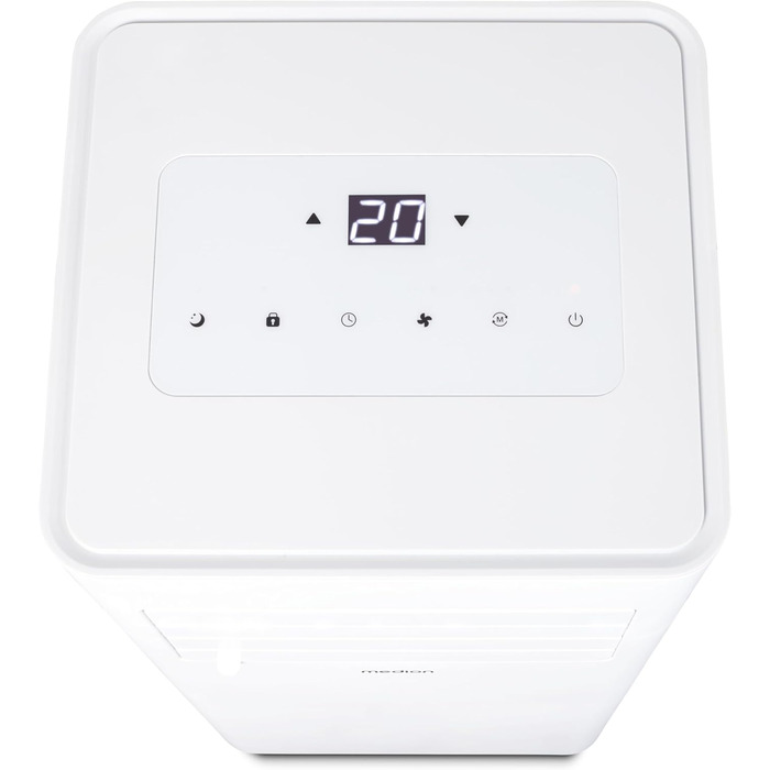 Мобільний кондиціонер MEDION P901 9000 BTU з пультом та Wi-Fi – охолодження, осушення, вентиляція. Комплектація з ущільнювачем для вікна.