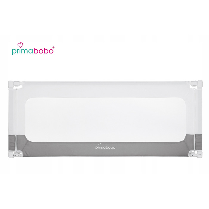 Перила захисні для ліжка Primabobo, білі, 200 см, з системою опускання