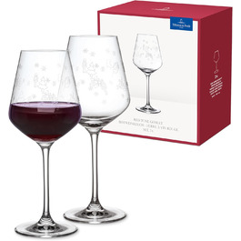 Набір келихів для шампанського та секту Villeroy & Boch Toy's Delight (2 шт.), кришталеве скло, для святкування, сумісний з посудомийною машиною
