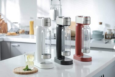 Сифон для газування води Philips GoZero ADD4902BK/10, пластиковий, 1 л, чорний